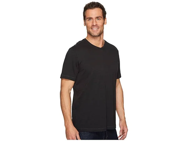 Tommy Bahama Men's Portside Palms V-Neck T-Shirt - Black - Size L
