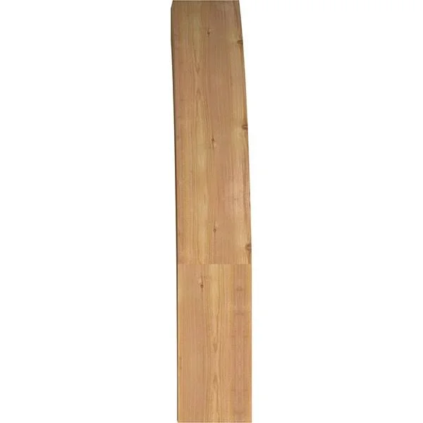 Ekena Millwork BRC06X24X36THR00RWR 6x22W x 24x22D x 36x22H Thorton Rough Sawn Brace - Western Red Cedar