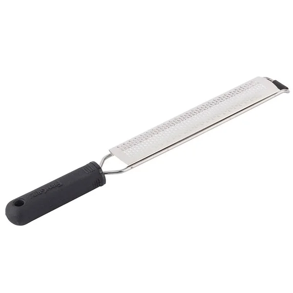 Tablecraft FirmGrip Manual Microplane Grater/Zester with Black Soft Grip Handle - 2 Packs