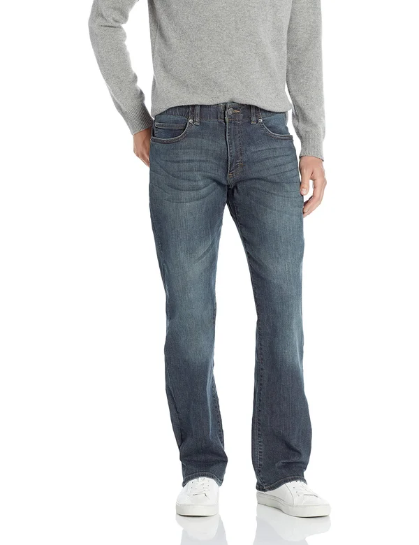 Lee Men's Extreme Motion Bootcut Jean, Size: 33X29, Blue
