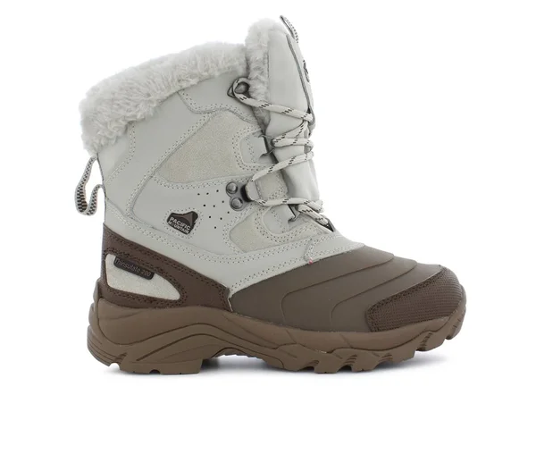 Pacific Mountain Steppe Women's Winter Boots - Size: 7, White