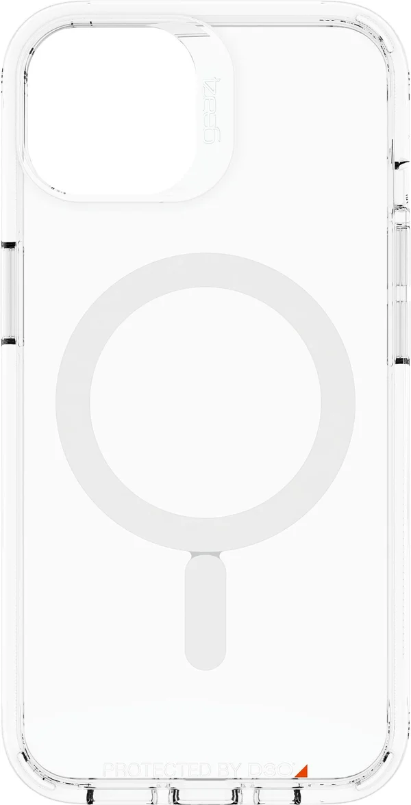 Gear4 Crystal Palace Snap Case with MagSafe for iPhone 13, Clear