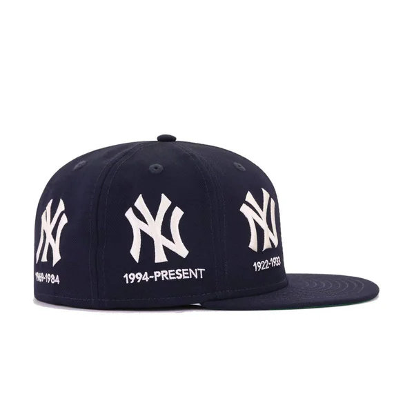 New Era York Yankees Navy Logo Progression 59FIFTY Fitted Hat