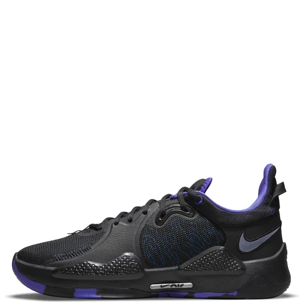 Nike PG 5 - Mens Basketball Shoes - Black/Silver - Size 9.5