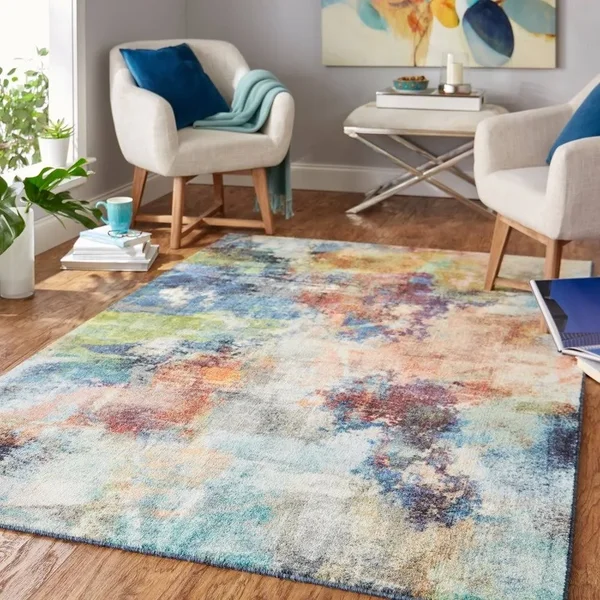 Mohawk Home Prismatic Decollage 8& x 10& Multicolor Area Rug