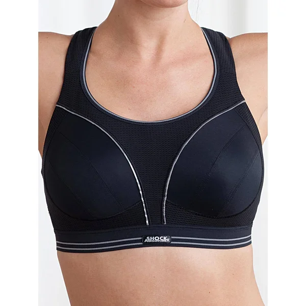 Shock Absorber Ultimate Run Bra Black
