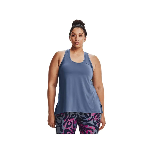 Plus Size Under Armour Knockout Tank, Women's, Size: 3XL, Blue
