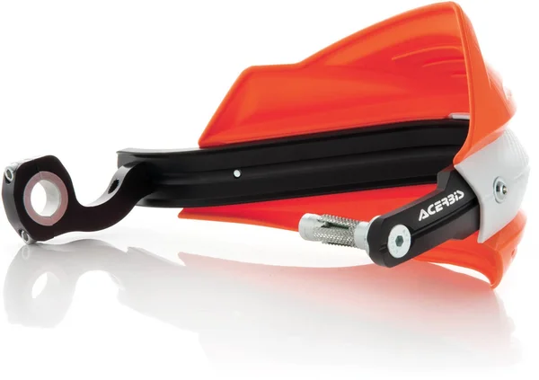 Acerbis 2374195321 X-Factor Handguards - Orange/White 16