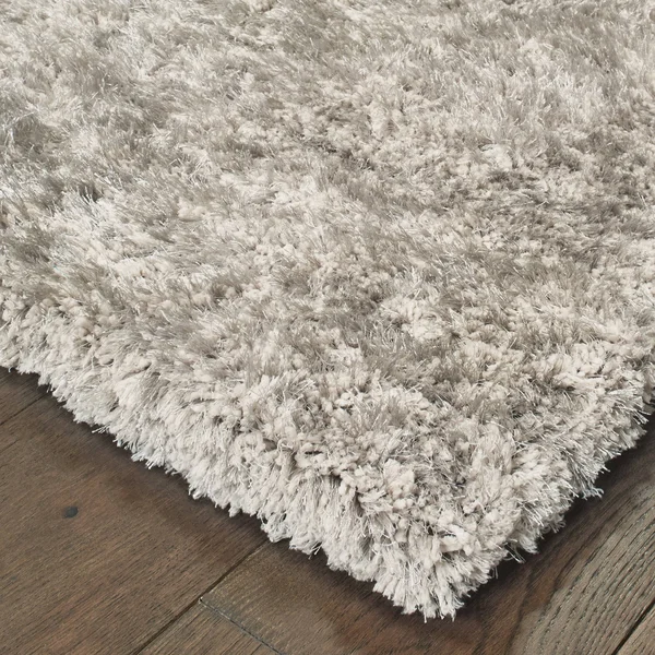 Style Haven Indoor Teal Shag Area Rug, Size: 5& x 7&, Blue