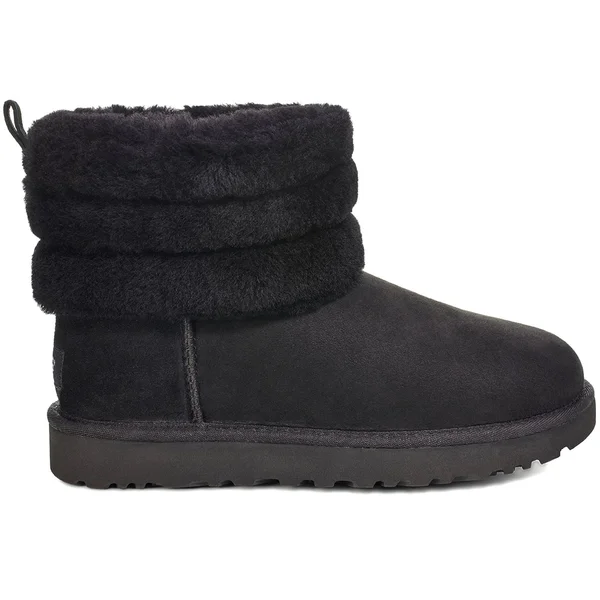 Ugg Fluff Mini Quilted 10 Women's Black