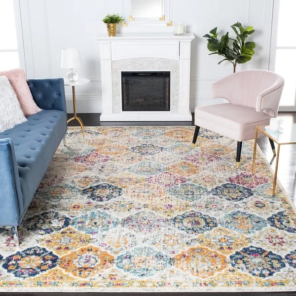 Safavieh Clearance Madison MAD611B Cream Rug, 12&0x22x12&0x22 - Square