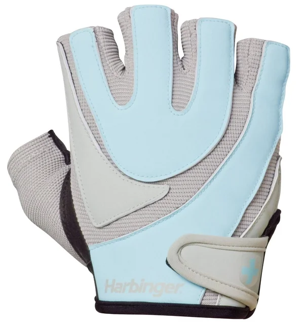 Harbinger Training Grip Gloves Blue Grey Women - M