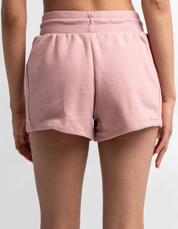 Champion REVERSE Weave Embroidered Pink Sweat Shorts - Pink - X-Large