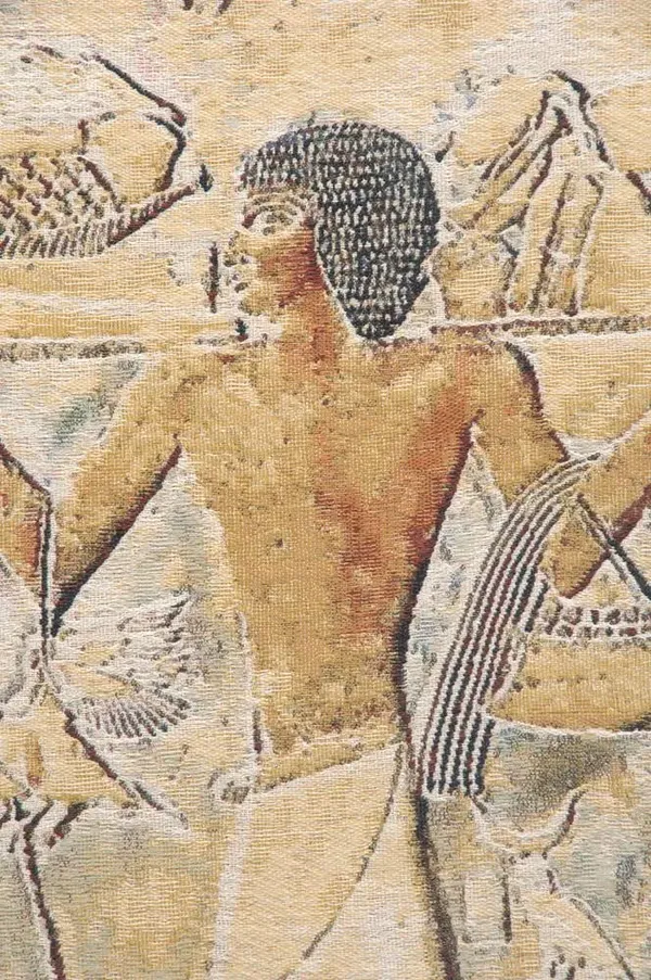 Saqqarah Beige Part 2 Belgian Wall Tapestry