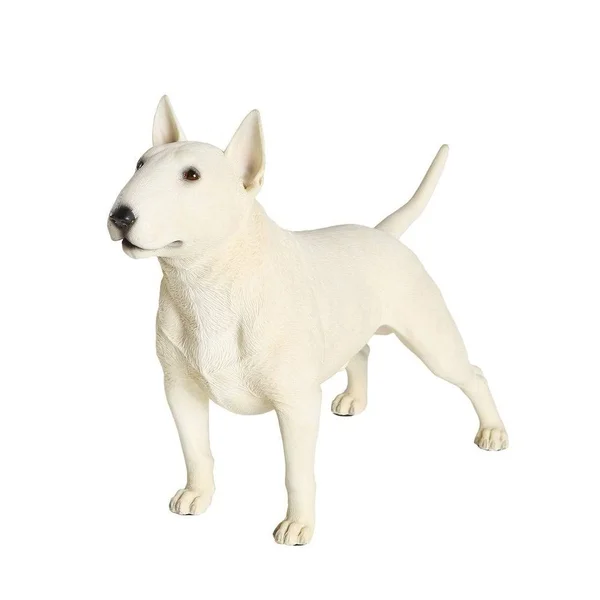 Petorama Handmade Bull Terrier Resin Statue 1-4 in Gray - 20180026002