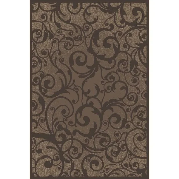 Admire Home Living Plaza Area Rug - 2&2 inch x 7&7 inch, Gray