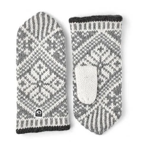 Hestra Nordic Wool Mitt - Women's-Blue/Off white-9