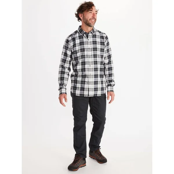 Marmot Harkins Lightweight Flannel Long-Sleeve Shirt - Men's Dusk, XXL