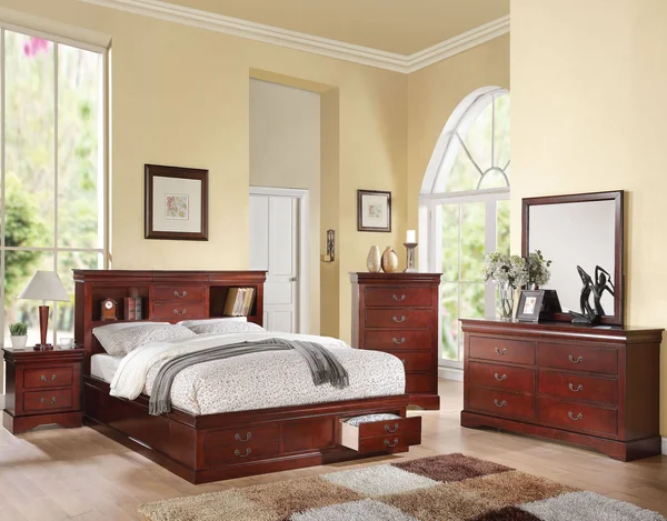 Acme Louis Philippe III Cherry Nightstand