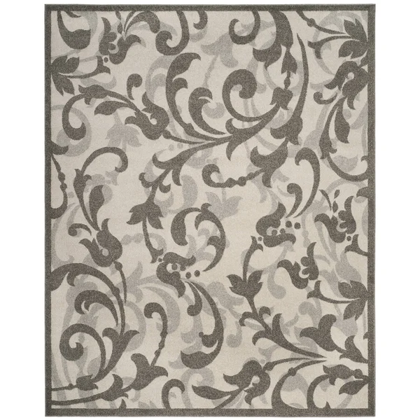 Safavieh 8& x 10& Amherst AMT428K Ivory, Grey Rug