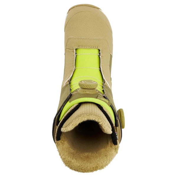 Burton Ruler Boa Snowboard Boots 2022 11.5 Tan Olive Yellow