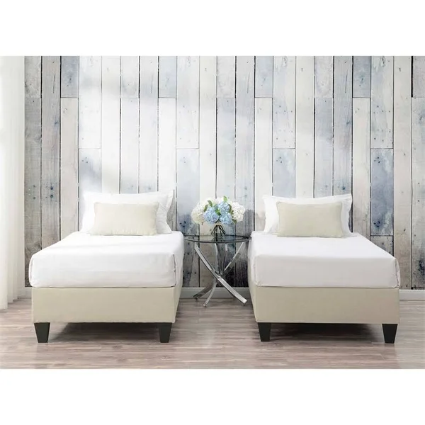 Bowery Hill Twin Platform Bed in Natural - BH-4752-1705696