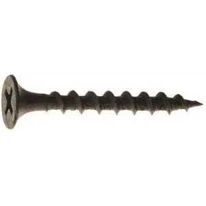 National Brand Alternative DPBI-100600P-100HD #10 x 6 in. Phillips Bugle Head Coarse Thread Black Phos Drywall Screw - Pack of 1