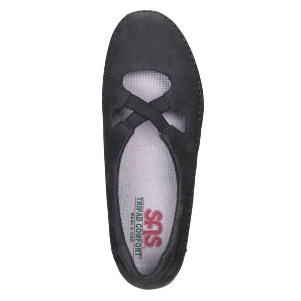 SAS Women's Crissy Nero 6 Wide
