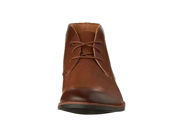 Clarks Men's Broyd Mid Chukka Boot - Size: 8, Tan Leather