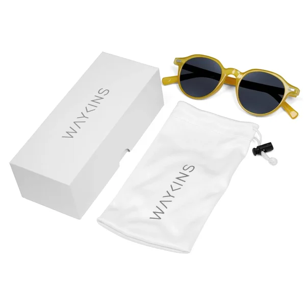 Wagner Yellow & Gray Wade Sunglasses - Waykins - Men