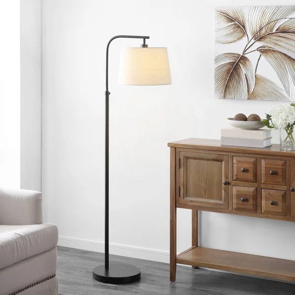 Safavieh Winley Floor Lamp, Oil Rubbed Bronze (Black)