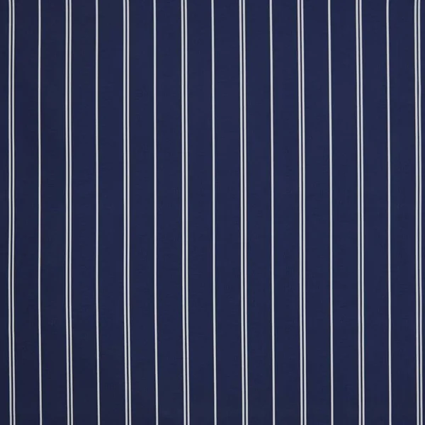 Navy/White Stripes Set of 2 Outdoor Pillows Blue, Polyester