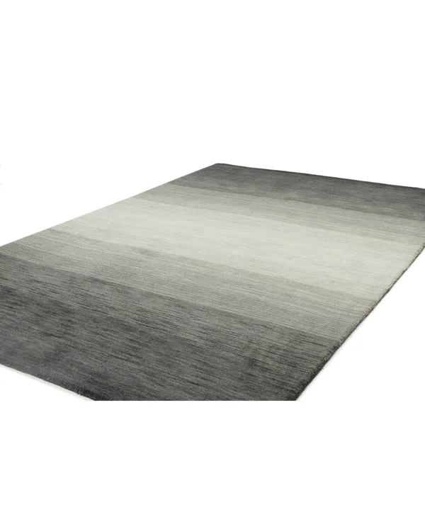 Bashian Contempo ALM41 Area Rug, 7&6x22 x 9&6x22 - Charcoal