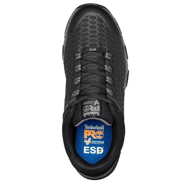 Timberland Pro Men's Powertrain Sport Alloy Safety Toe Shoes 10.5 Black Wide