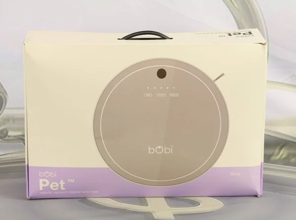 Bobi Pet Robotic Vacuum Cleaner~Silver~NW604001~HEPA~ bObsweep