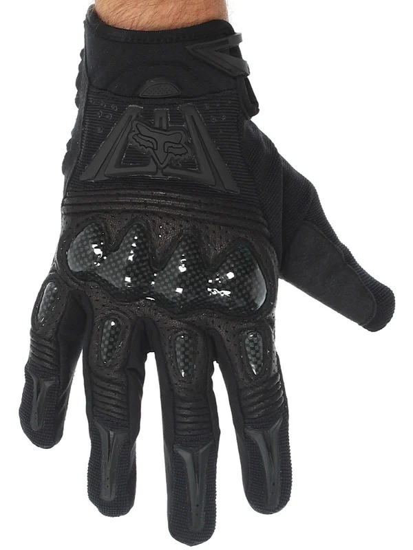 Fox Racing Bomber Gloves, Black/Black, S