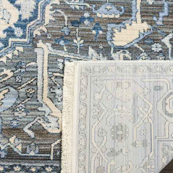 Safavieh Vintage Persian VTP474H 5& x 7&6x22 Charcoal - Blue Rug
