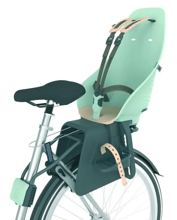 Urban Iki Rear Child Seat with Frame Mounting Bincho Black - Kurumi Brown