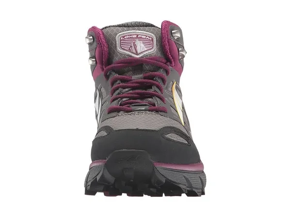 Altra Lone Peak 3.0 Mid Neo Shoe - Women's Gray/Purple 12
