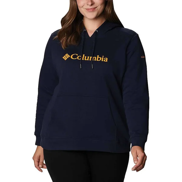 Columbia Women's Logo Hoodie - XL - Dark Nocturnal