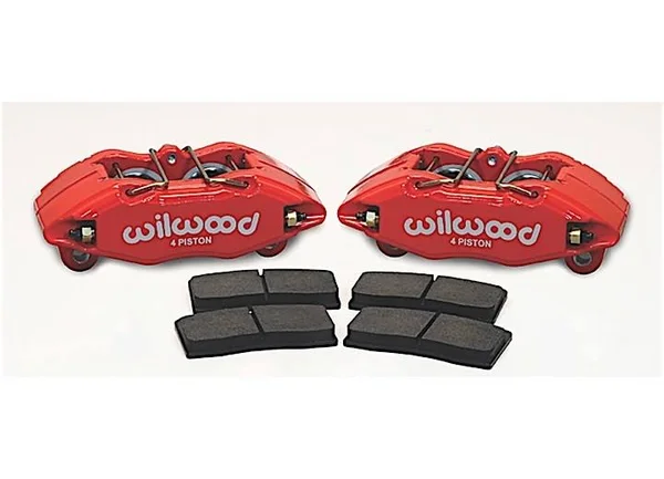 Wilwood DPHA Front Caliper & Pad Kit, Red 140-13029-R