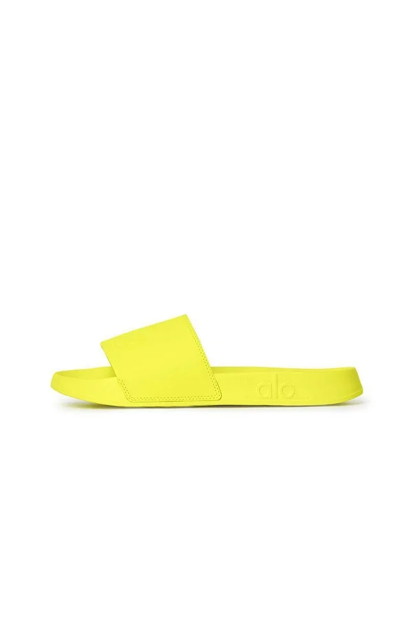 Women's It Slide 2 in Highlighter - Size: 5, Alo Yoga
