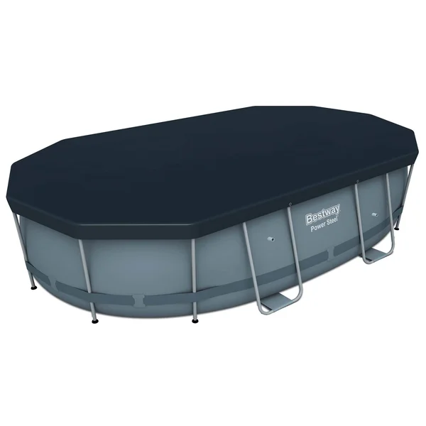 Power Steel 16& x 10& x 42x22 Oval Frame Pool Set