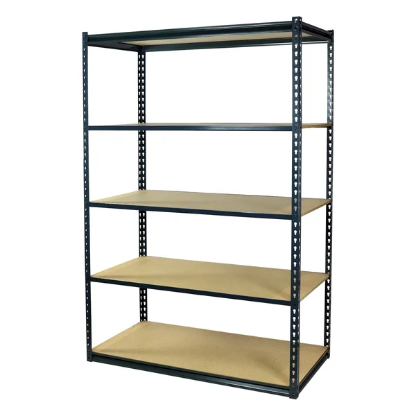 Storage Max Garage Shelving Boltless, 48 x 18 x 72, Low Profile, 5 Shelves