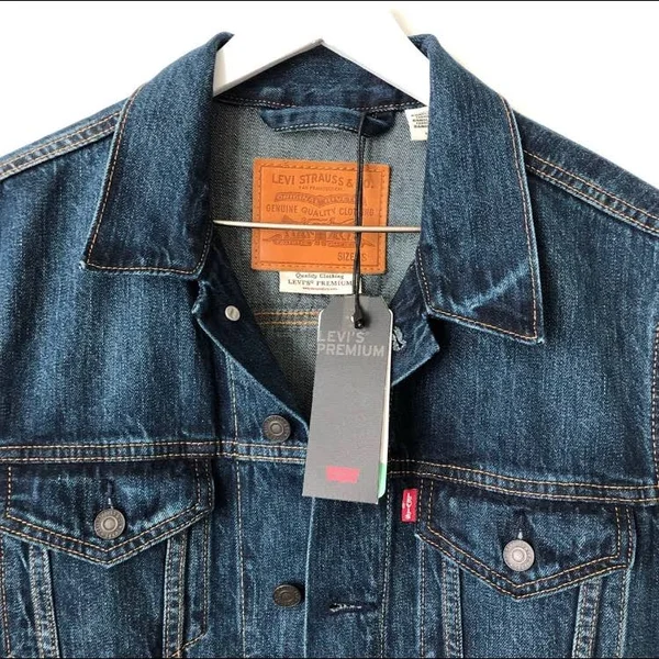Levis - 72334_THE-TRUCKER - Blue - S
