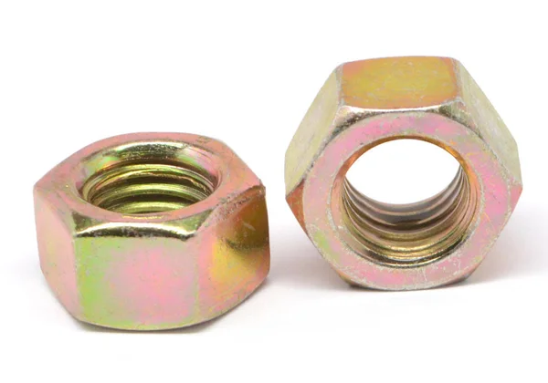 5/16x22-24 Fine Thread Grade 5 Finished Hex Nut Medium Carbon Steel Yellow Zinc Plated