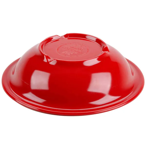 Thunder Group CR5716PR Pure Red 18 oz. Melamine Soup Bowl - 12/Pack