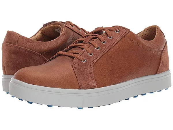 FootJoy Men's Club Casuals Blucher 79055 - Taupe - 7.5 - Wide