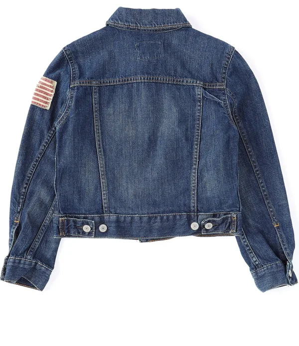 Polo Ralph Lauren Big Boys Denim Cotton Trucker Jacket - Gordon Wash
