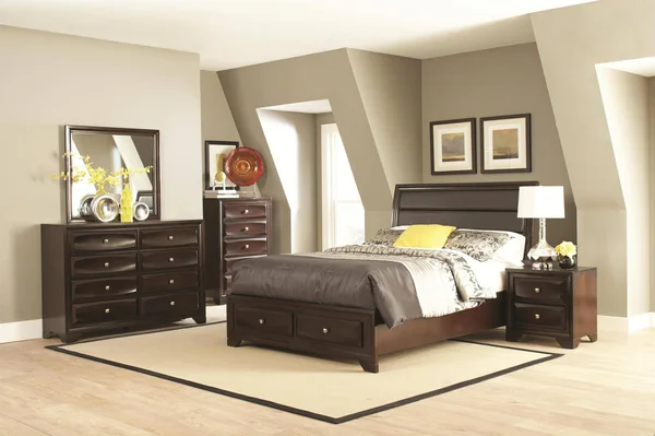 Coaster Furniture Jaxson Cappuccino King Bed
